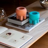 Vases - Belly Pot - bright color - small minimalist vessel bowl art object product - POAST ATELIER