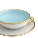 Bowls - Opal cream soup cup and saucer (Eclipse) - LEGLE