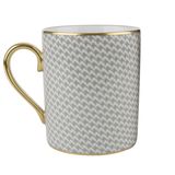 Tasses et mugs - Mug gris souris (Collection Pied de Poule) - LEGLE