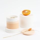 Objets de décoration - Peach candle - STUDIO ROSAROOM