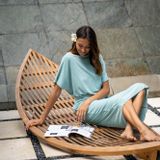 Prêt-à-porter - Robe douillette oversize éponge - MON ANGE LOUISE