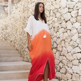 Apparel - Degrade oversized kaftan beach dress - MON ANGE LOUISE
