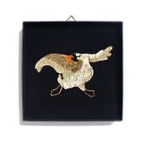 Bijoux - broche The Swan fabriquée à la main - HELLEN VAN BERKEL HEARTMADE PRINTS