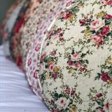 Coussins textile - Coussins ronds- Assises de chaises - ROSE VELOURS