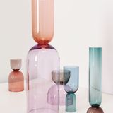 Art glass - Crescent Vessel - SKLO