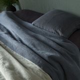 Bed linens - Linen Satin Flat Sheets - LISSOY