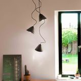 Pièces uniques - Suspension BURO - MU - LUMINAIRES ET MATÉRIAUX EN POLYMÈRE MINÉRAL SOUPLE