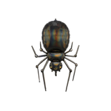 Decorative objects - Foil balloon Spider, 60x101cm, black - PARTYDECO