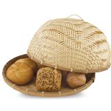 Kitchenettes - Bamboo food cover Ø40x16 cm MS20094 - ANDREA HOUSE