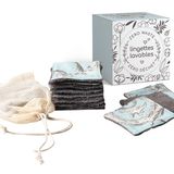 Gifts - 10 washable pads with washing net, Zero Waste - ATELIER CATHERINE MASSON