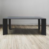 Dining Tables - Minimal metal dining table - TERRE ET METAL