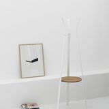Decorative objects - SPRINGBACK Coat Stand Brushed Steel - CRUSO