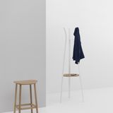 Decorative objects - SPRINGBACK Coat Stand White Steel - CRUSO