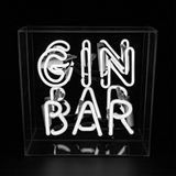 Objets de décoration - Boîte en acrylique « GIN Bar' lumière néon - LOCOMOCEAN