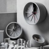Clocks - 22STUDIO_4D Concrete Clock - FRESH TAIWAN