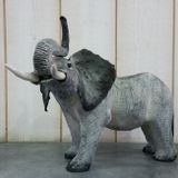 Unique pieces - Smoky Elephant Raku - ANNE DE SAUVEBOEUF CERAMISTE