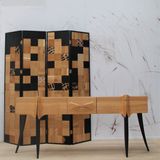 Consoles - Meuble Console "bas noirs" - THIERRY LAUDREN