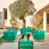 Canapés - YOMI| Canapé vert - Cadre bois - MW DESIGNER FURNITURE