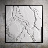 Paintings - Stratigraphies in Whites - Opus 2 - UPAGURU / ATELIERS C&S DAVOY