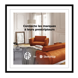 Parquets - UP for SketchUp - Bibliothèque 3D de marques de mobilier et de décoration - OXP