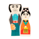 Vases - Diego and Frida vases set, designed by Ingela P. Arrhenius. - KITSCH KITCHEN