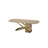 Tables Salle à Manger - Table à manger oblique - ZAGAS FURNITURE