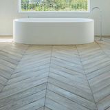Parquets - Chevron - Vintage, aged and hardly brushed- Campagne Range - ARBONY