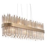 Ceiling lights - Colmar Long Chandelier - RV ASTLEY LTD