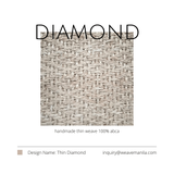 Tapis classiques - Tapis Tissage plat diamant - WEAVEMANILA