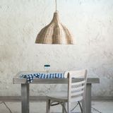 Hanging lights - Bunga rattan lamp - MAHE HOMEWARE