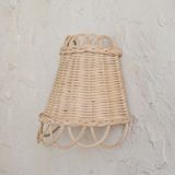 Children's lighting - Rattan Wall Lamp Maya - MAHE HOMEWARE