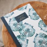 Stationery - Postcard - Envelop - BLEU COQUILLE