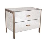 Commodes - Grande table de chevet à 2 tiroirs - RV ASTLEY LTD