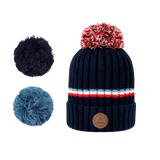 Hats - Beanie with 3 bobbles - CABAÏA