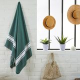 Autres linges de bain - Fouta Tissage Plat en coton recyclé - BY FOUTAS