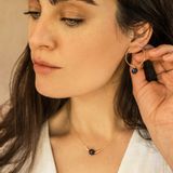 Bijoux - Boucles d'oreilles Lapiz Lazuli. - ESSYELLO