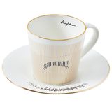 Mugs - [LUYCHO] LUYCHO Locomotion Series The Jumping Cat (Tall Cup 330ml) - DESIGN KOREA