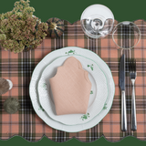 Christmas table settings - TARTAN COLLECTION - LA GALLINA MATTA