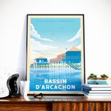 Poster - VINTAGE TRAVEL POSTER COPENHAGEN DENMARK | COPENHAGEN DENMARK CITY ILLUSTRATION PRINT - OLAHOOP TRAVEL POSTERS