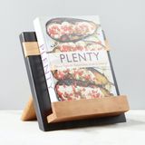 Range-tout - Support pour iPad/livre de cuisine Noir - ETÚHOME