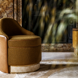 Petits fauteuils - Chauffeuse Monsigny - RED EDITION