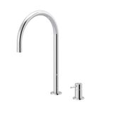 Kitchen taps - Plug | 2-hole single-lever kitchen mixer, great swivel spout 250mm, pull-out aerator - RVB