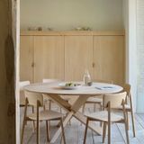 Dining Tables - Oak Circle dining table - ETHNICRAFT