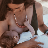 Gifts - Solène Terracotta | Baby carrier, breastfeeding and Teething Necklace - MINTYWENDY