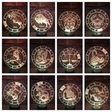 Cadeaux - Veilleuse LED Zodiac Sign Lampe de Table Décoration - BHDECOR