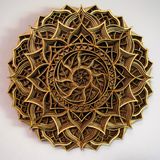 Autres décorations murales - Mandala en bois, décoration d'appartement - BHDECOR