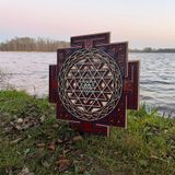 Autres décorations murales - Mandala Sri Yantra, géométrie sacrée - BHDECOR