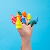 Stylos, feutres et crayons - FINGER CRAYONS - OMY