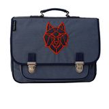 Sacs et cartables enfants - CARTABLE LOUP BLEU - CARAMEL&CIE