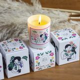 Bougies - Bougie Illustrée PLAN COEUR - LA BELLE MÈCHE